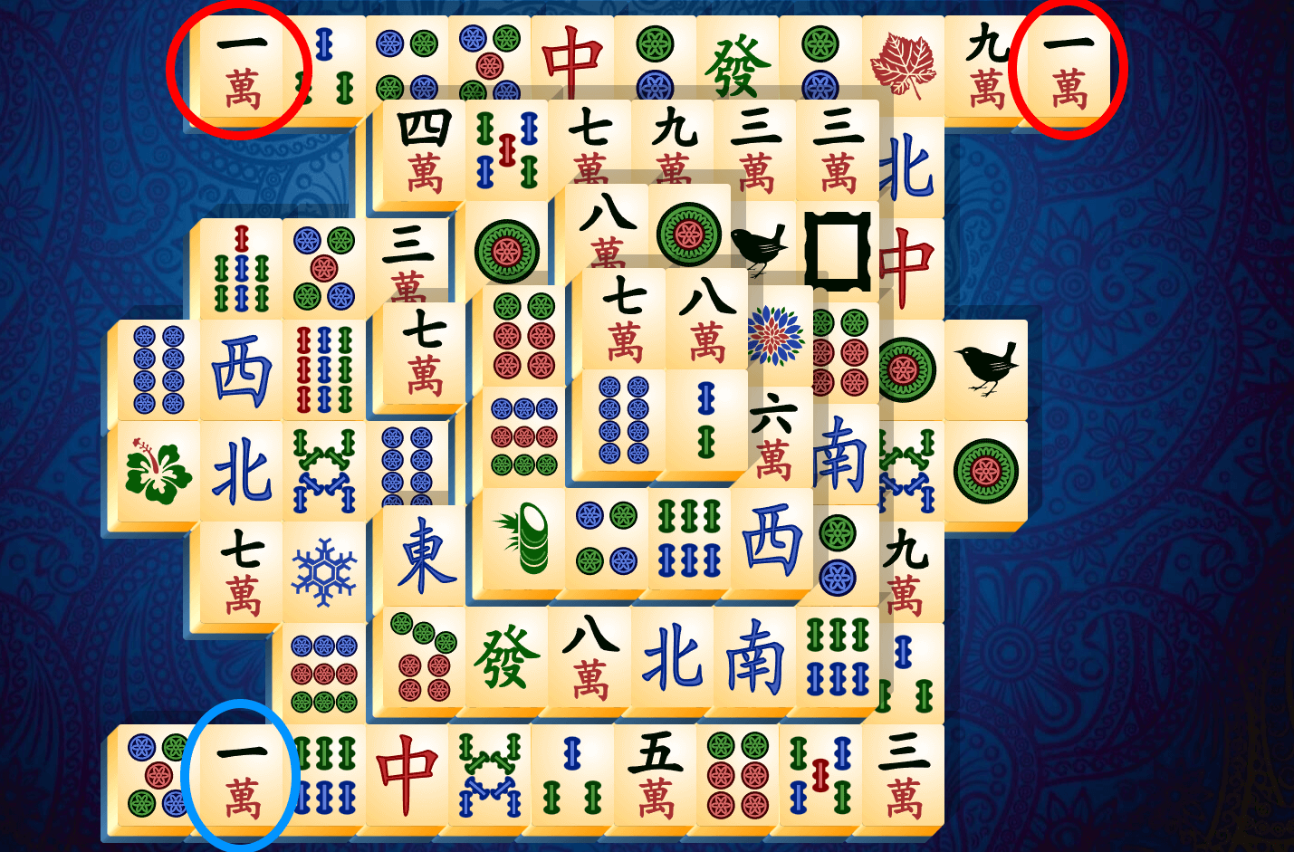 Mahjong Solitaire-guide, steg 7