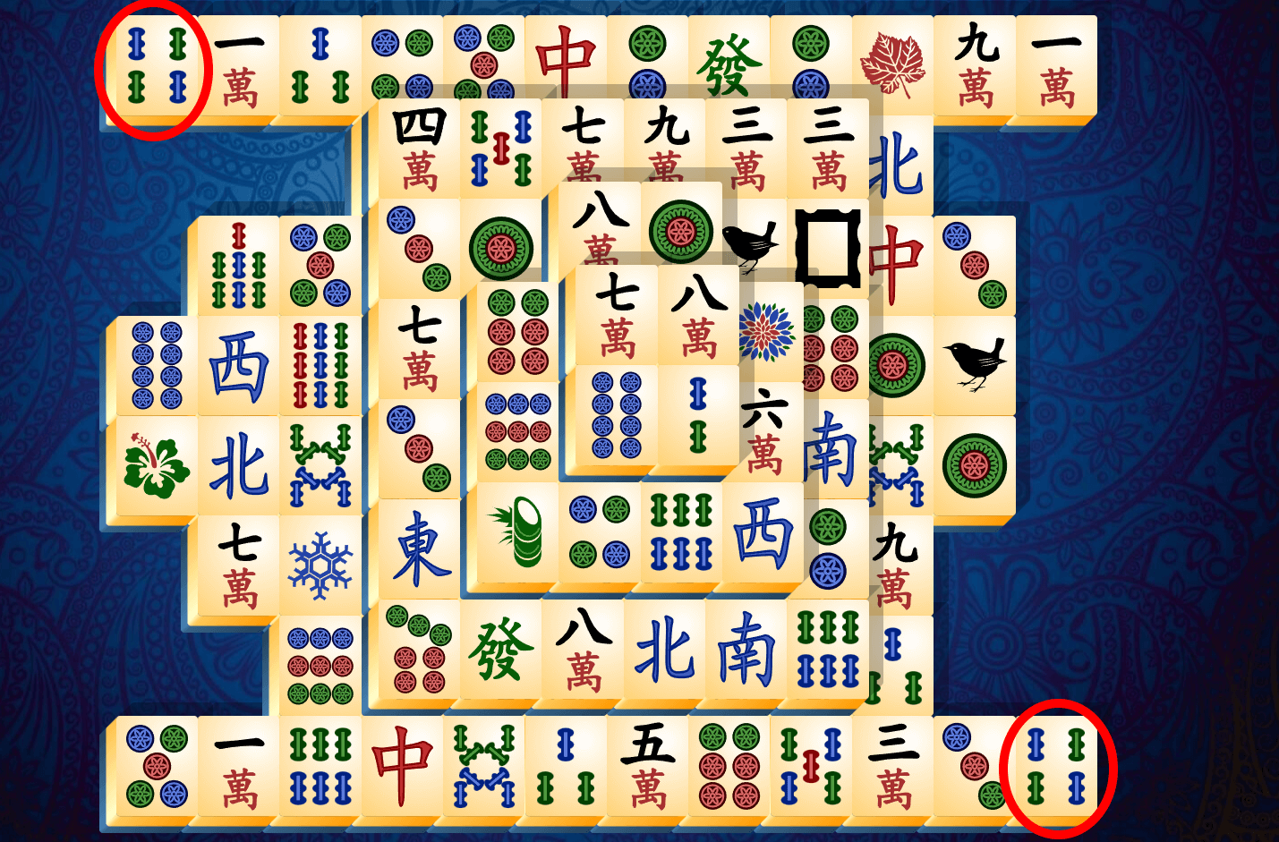 Mahjong Solitaire-guide, steg 5