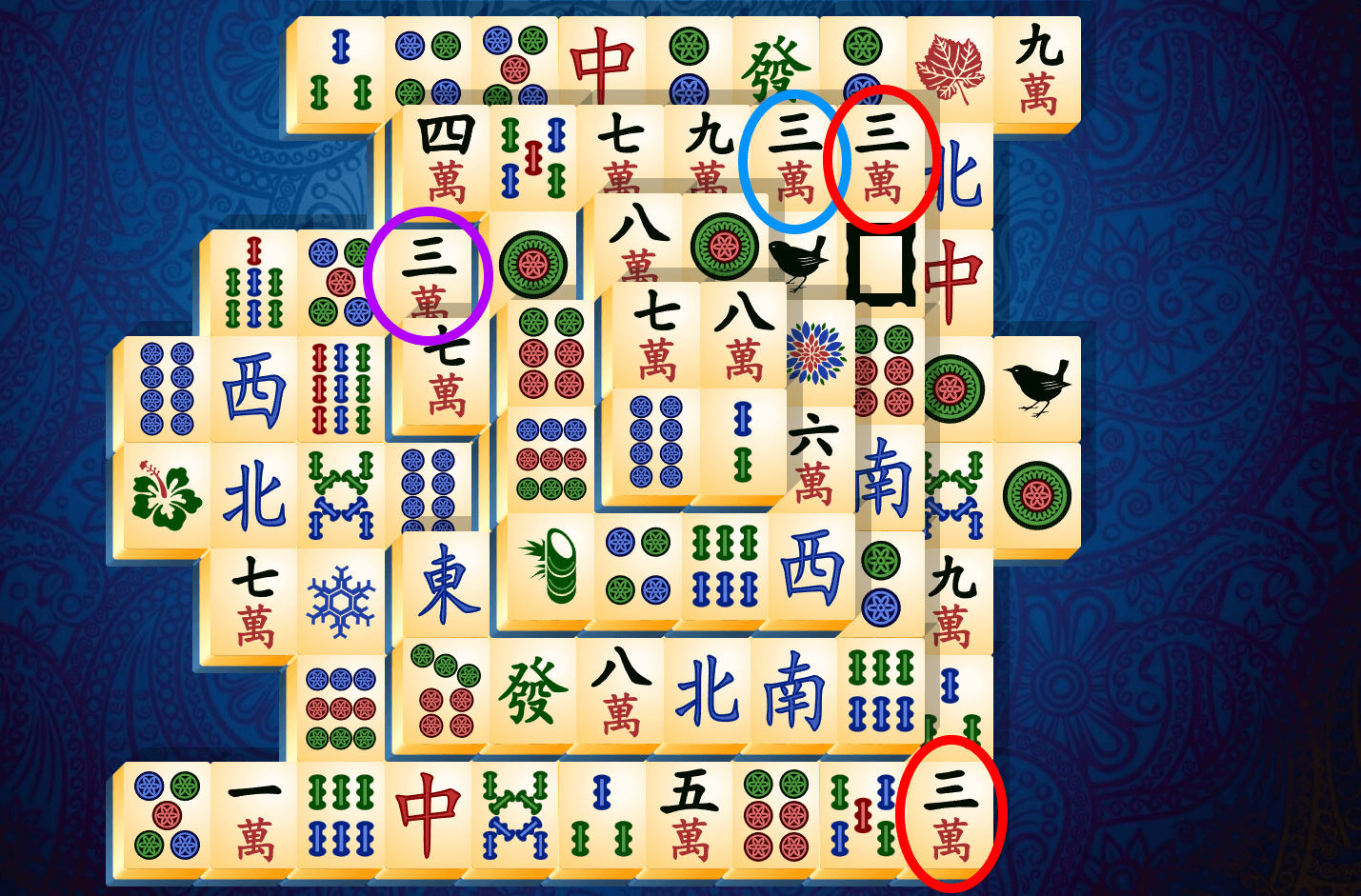 Mahjong Solitaire-guide, steg 8